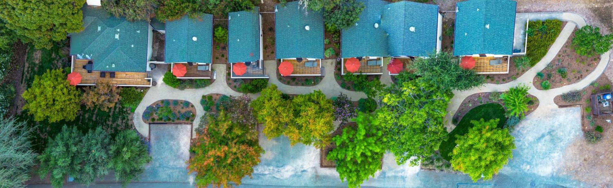 Aurora Park Cottages Calistoga Ngoại thất bức ảnh