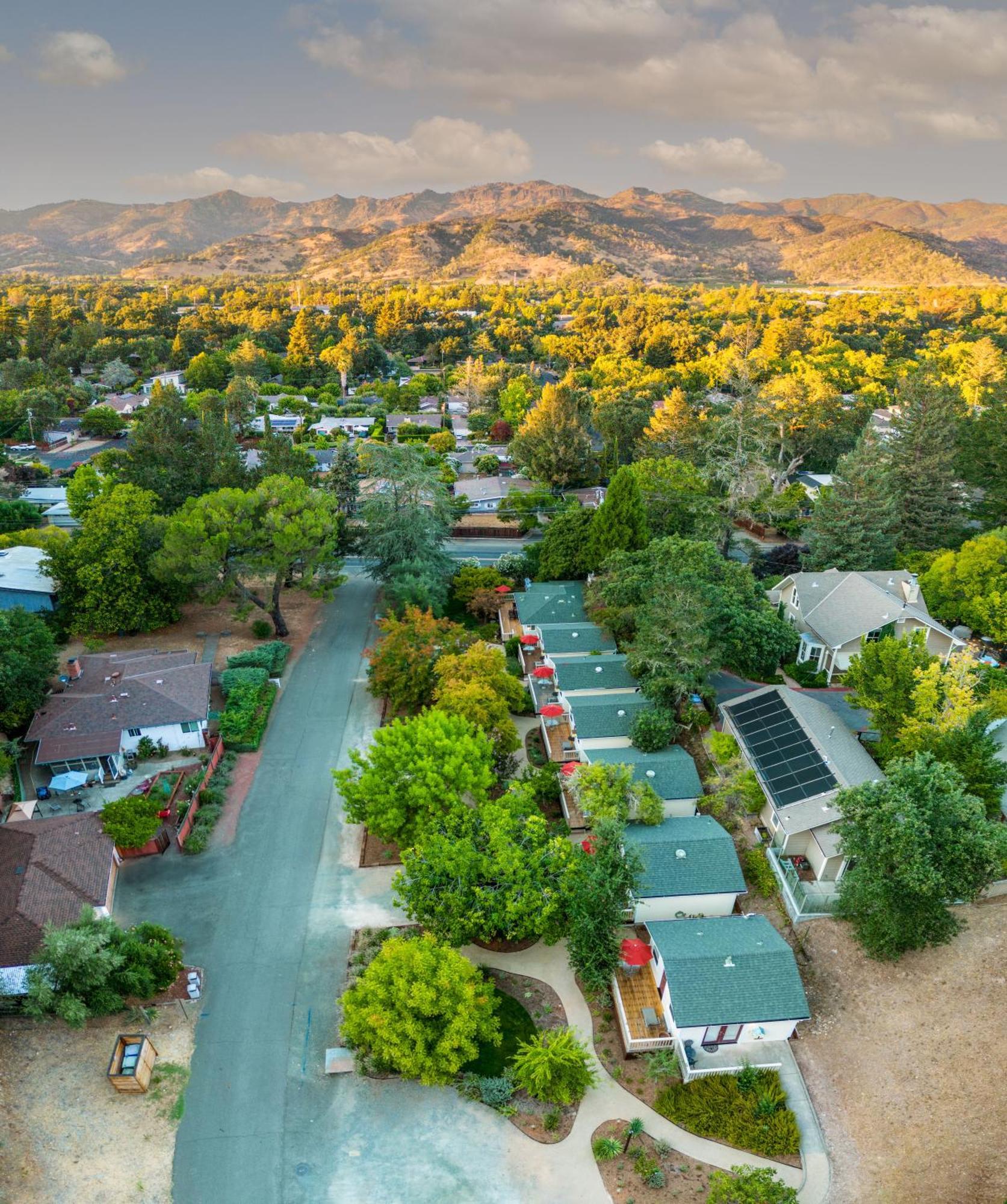 Aurora Park Cottages Calistoga Ngoại thất bức ảnh